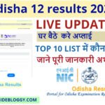 odisha board 12th results 2024